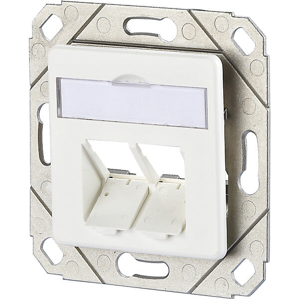 METZ CONNECT Keystone Dose UPk 2Port leer rws 130B20D21102KE